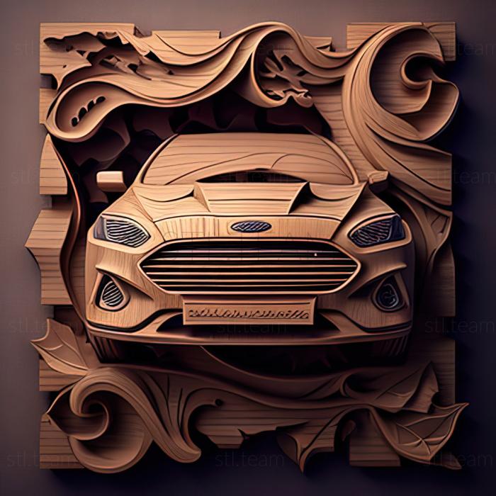 3D model Ford Focus (STL)
